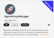 UNRAID安装配置nginx proxy manager反向代理